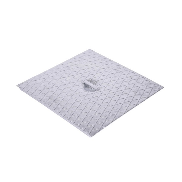 Tampa Saneamento Galvanizada Lisa