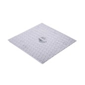 Tampa Saneamento Galvanizada Lisa