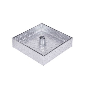 Tampa Saneamento Galvanizada Rebaixada C/ 5 Cm