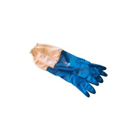 Luvas Em PVC Azul