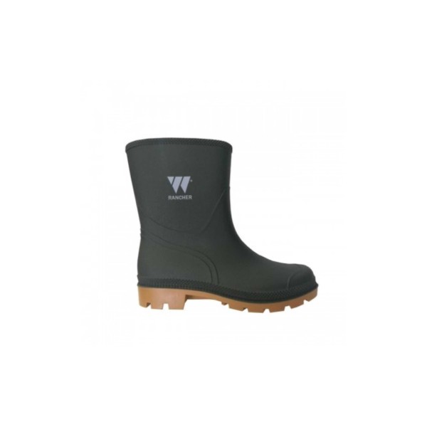 Galocha Pvc Verde Cano Baixo