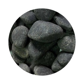 Pedra Canto Rodado 20/40 Preta 20 Kg
