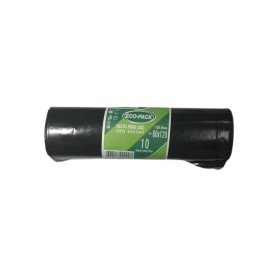 Saco Lixo Eco-Pack Rolo 10 Sacos 80*120