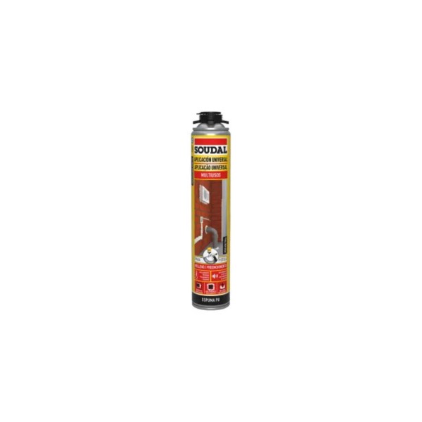 Espuma p/ Pistola Soudal 750 Ml