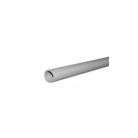 Tubo Cofragem Ranhurado em PVC 22x26 Mm - 2 Ml