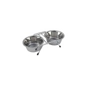 Comedouro Duplo C/ Suporte 1,75 Lt