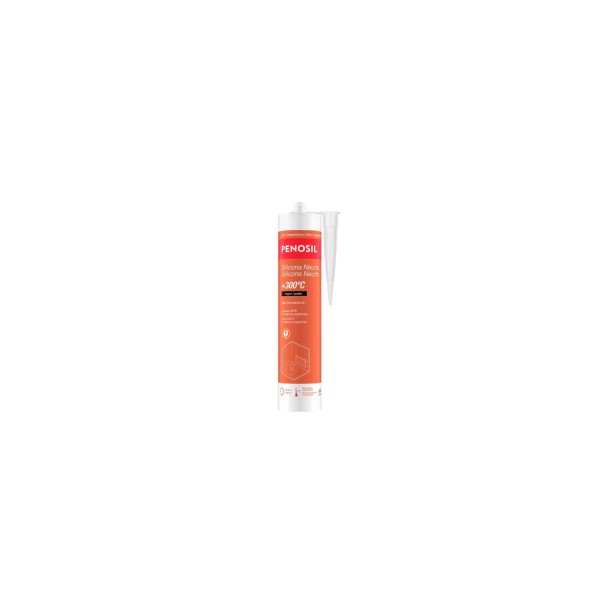 Silicone Penosil Alta Temperatura Preto