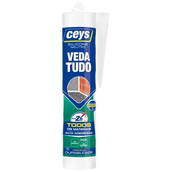 Silicone Multiusos Neutro Transparente Ceys 280 Ml