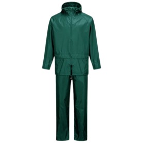 Fato impermeavel verde (cal�a+casaco) - l