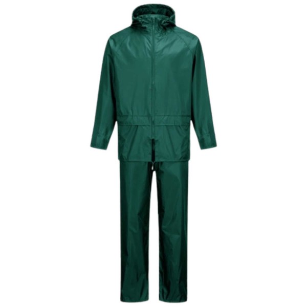 Fato impermeavel verde (cal�a+casaco) - l