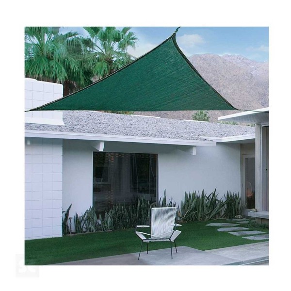 Toldo Sunnet Triangular Verde 3Mt * 3Mt * 3Mt