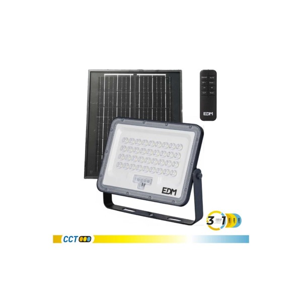Projetor Led Solar 100W e 1200 Lm