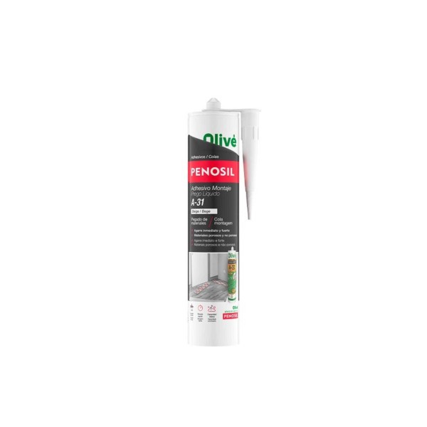 SILICONE PENOSIL A-31 PREGO LIQUIDO BEGE